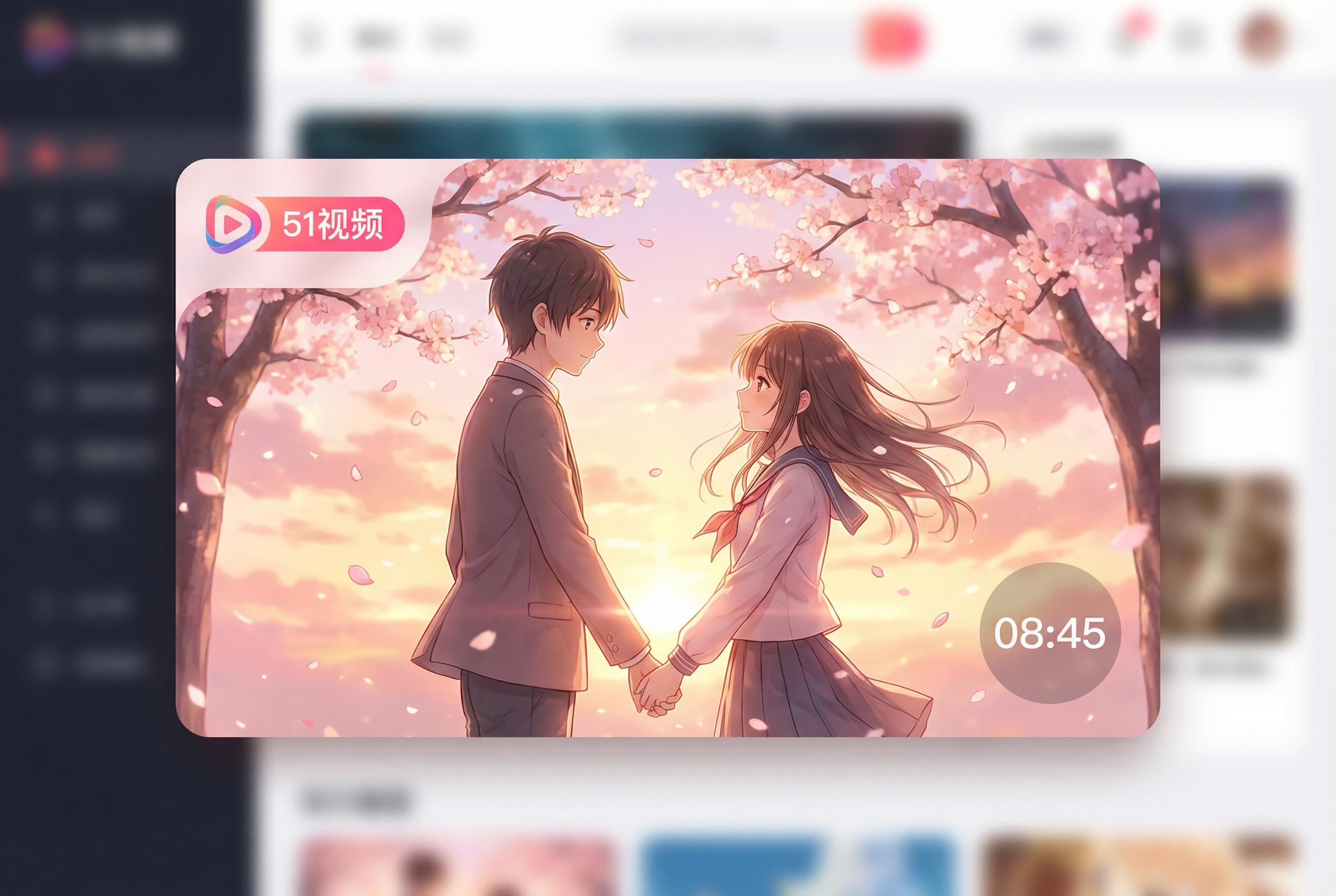 51视频-唯美爱情动漫演示