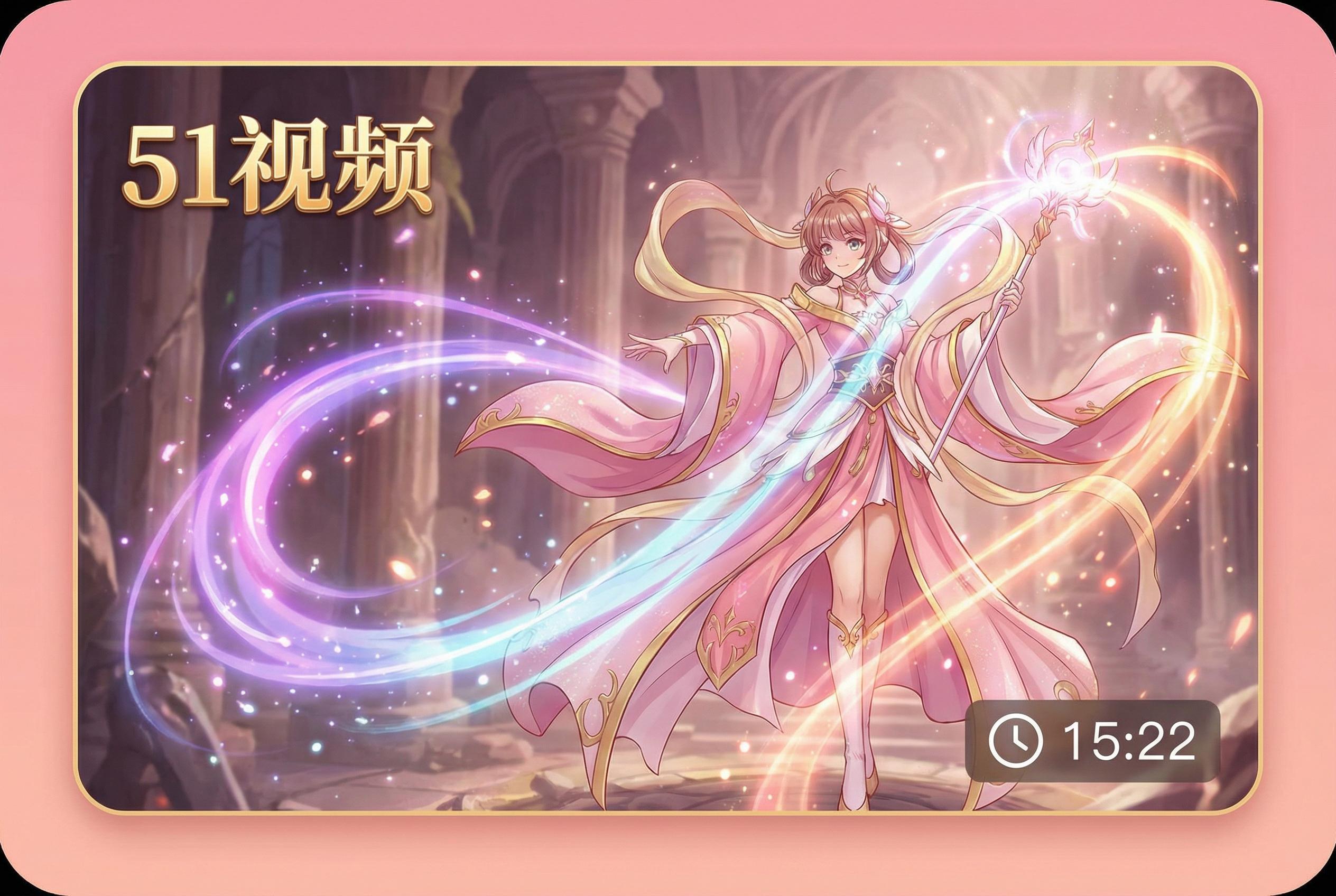 51视频-魔法少女动漫教程